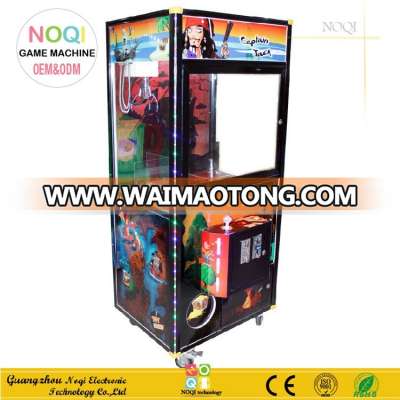 NQC-B08 Common item coin operated Luxry toy claw crane game machine from factory