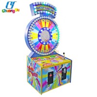 Chuangyu Coin Operated Gift Ticket Redemption Game Lucky Turning Arcade Machine For Kids