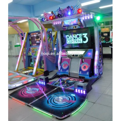 2 players dance arcade danz base dancing game machine made in china