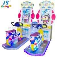 Wholesale kids driving car bicycle video arcade games amusement arcade game machine for sale