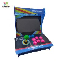 Retro game console with 1388 games, mini cocktail game machine for family use