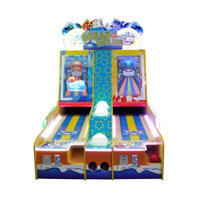 One-stop service kids electronic bowling game machine,electronic bowling+mini bowling arcade balls